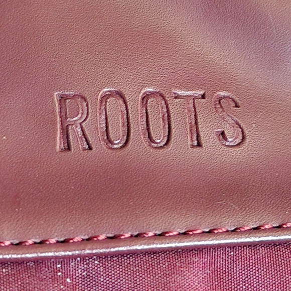 Roots Womens Burgundy Tote Bag - Picture 3 of 13